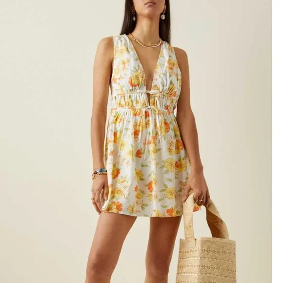 knee length dresses for ladies Faithfull | Women's Sofia Mini Dress Black main image 0